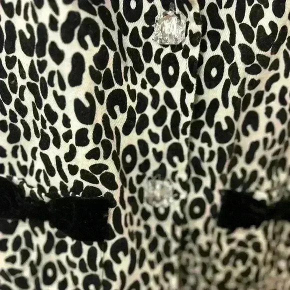 Vintage BLUEBERi boulevard size 24 months leopard coat - Picture 5 of 5